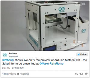 Arduino 3d printer