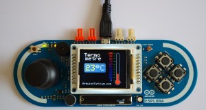 Arduino Esplora Thermometer